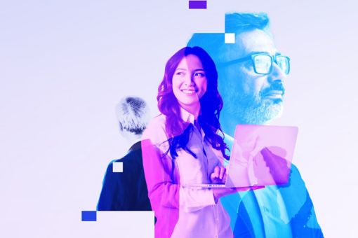 Mid market executives with technology