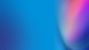 Blue and pink waves